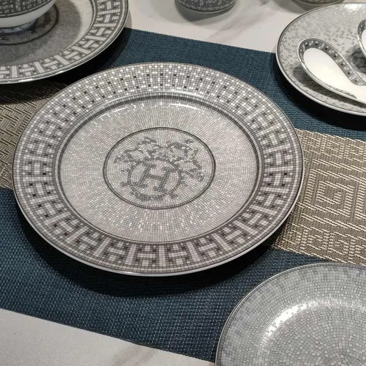 مجموعة الفاخرة أدوات مائدة سيراميك Luxury Ceramic Tableware Set