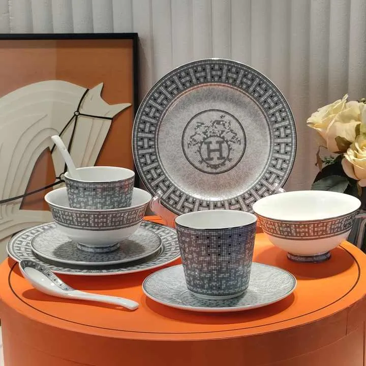 مجموعة الفاخرة أدوات مائدة سيراميك Luxury Ceramic Tableware Set