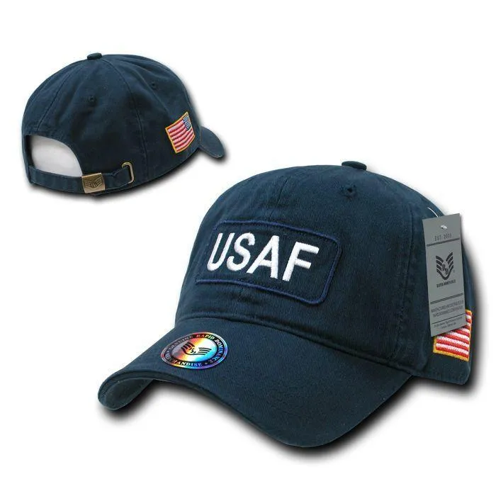 1 Dozen Military Law Enforcement 2 Ply Dual Flag Raid Caps Hats Wholesale Lots!