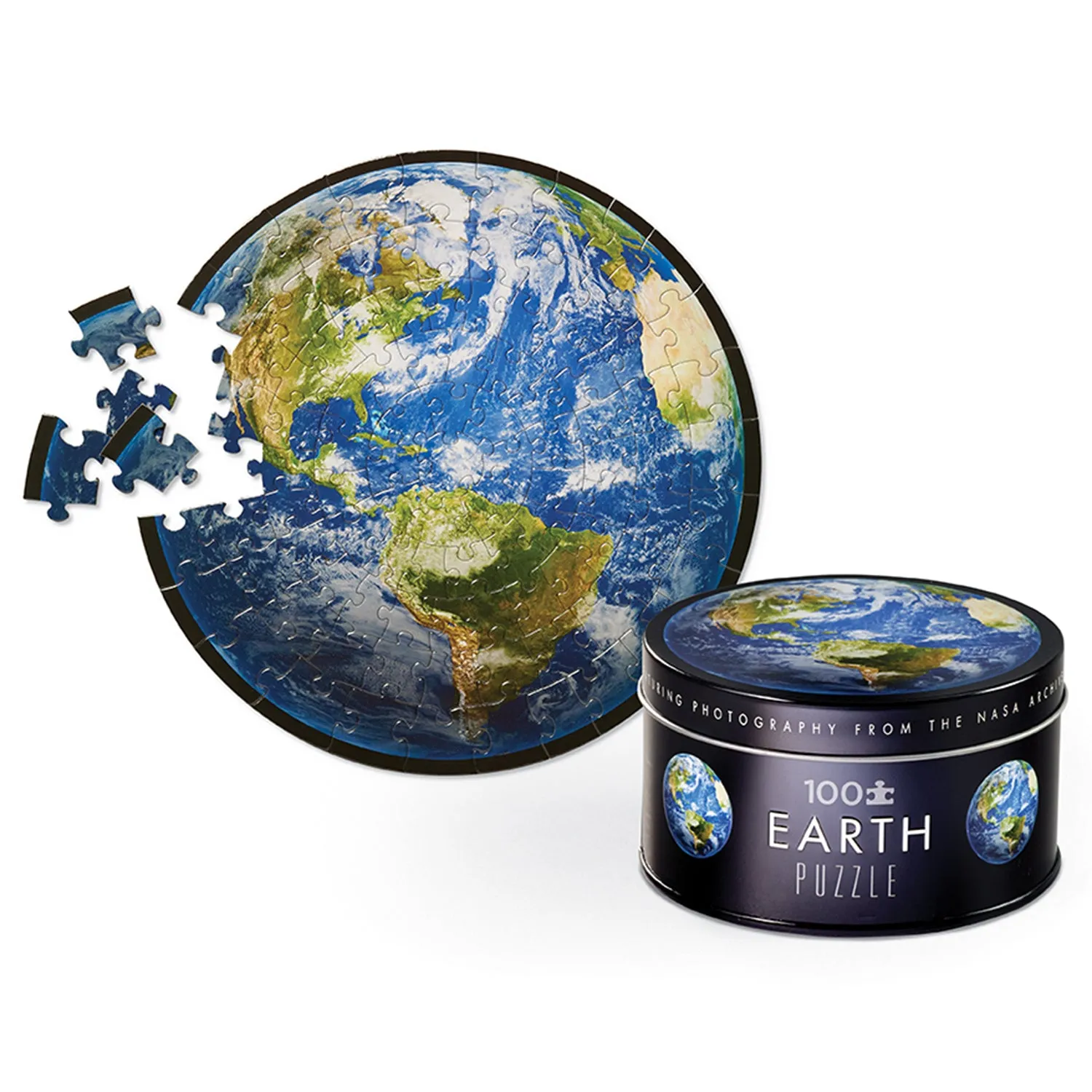100 Piece NASA Tin Puzzle - Earth