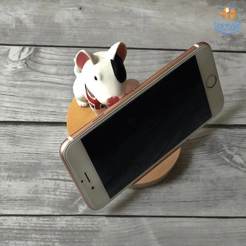 3D Wooden Doggo Mobile Stand