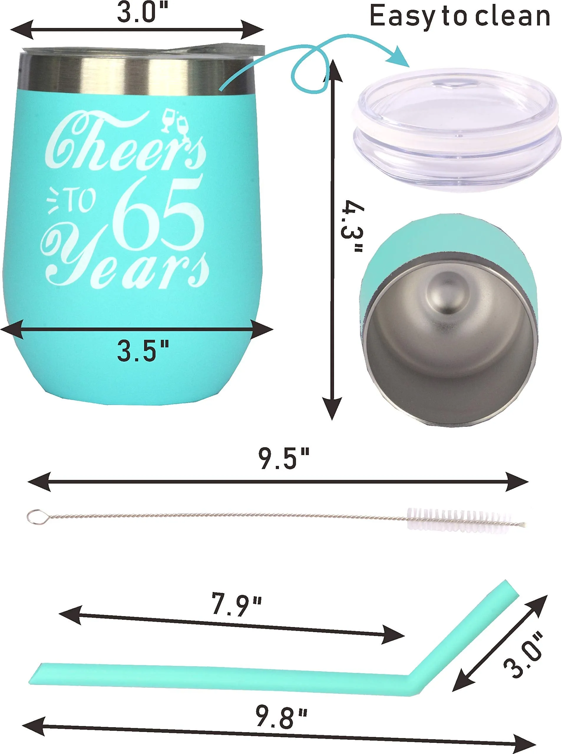 65th Birthday Decoration for Women, 65th Birthday Presents for Her, I'm 65, Turning 65