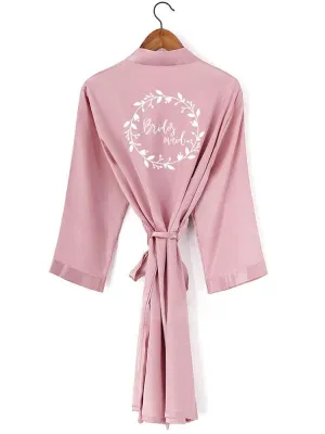 A| Personalized Wedding Gifts Bride Bridesmaid Robes