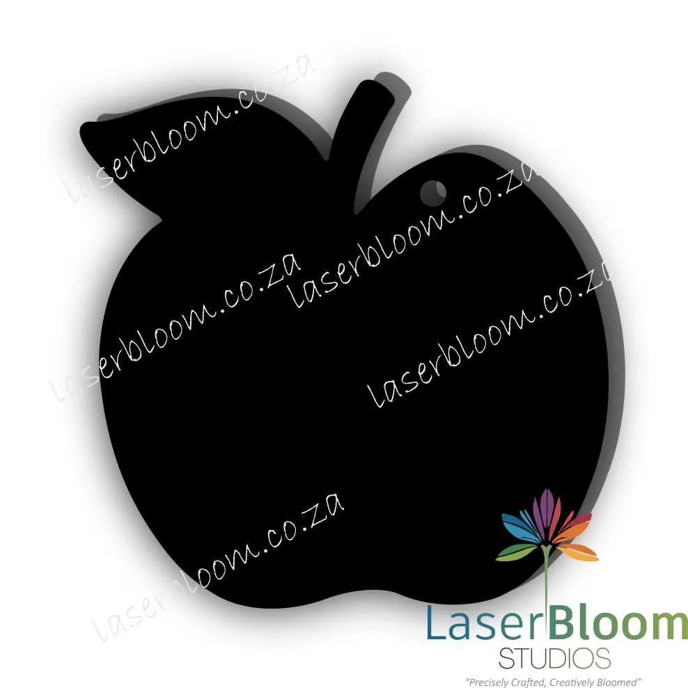 Acrylic Blank  Apple- Select Your Thickness (1.5mm, 2mm, 3mm)