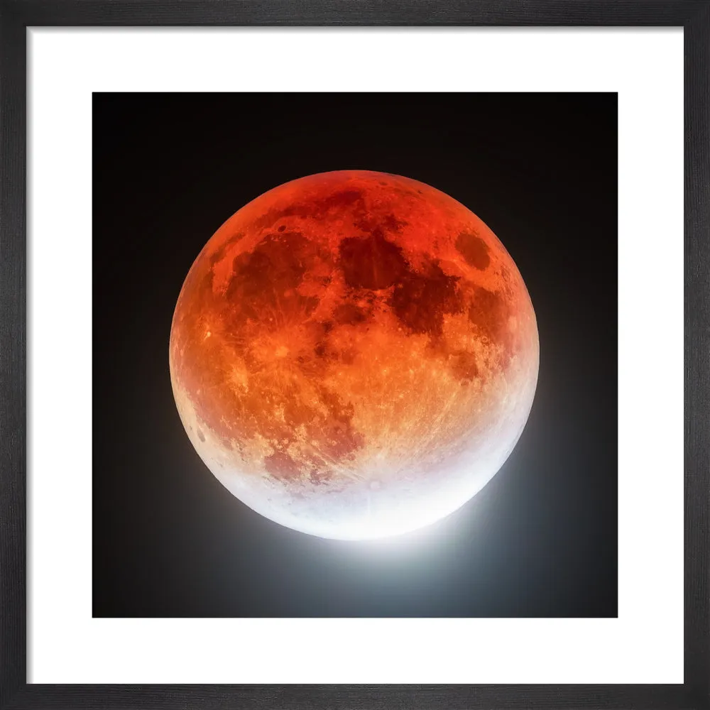 An eclipse from a thousand sunsets (Custom Print)