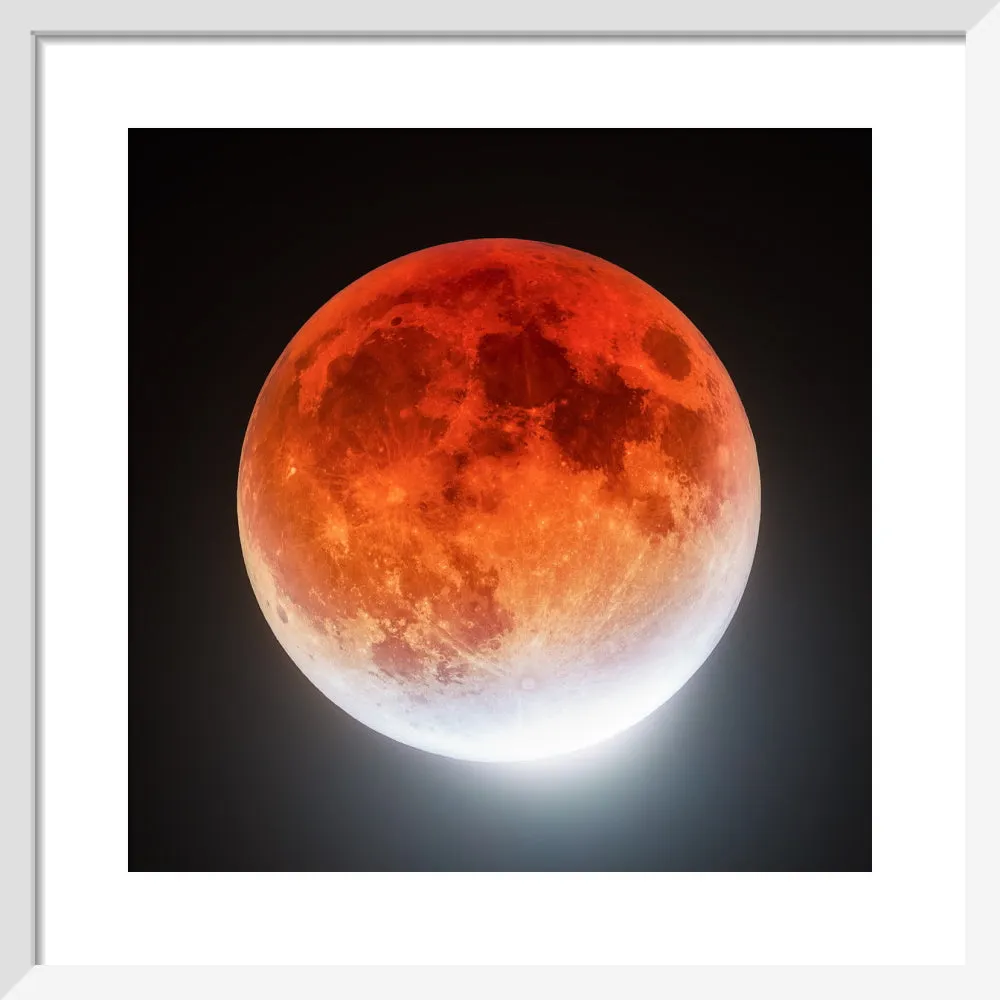 An eclipse from a thousand sunsets (Custom Print)