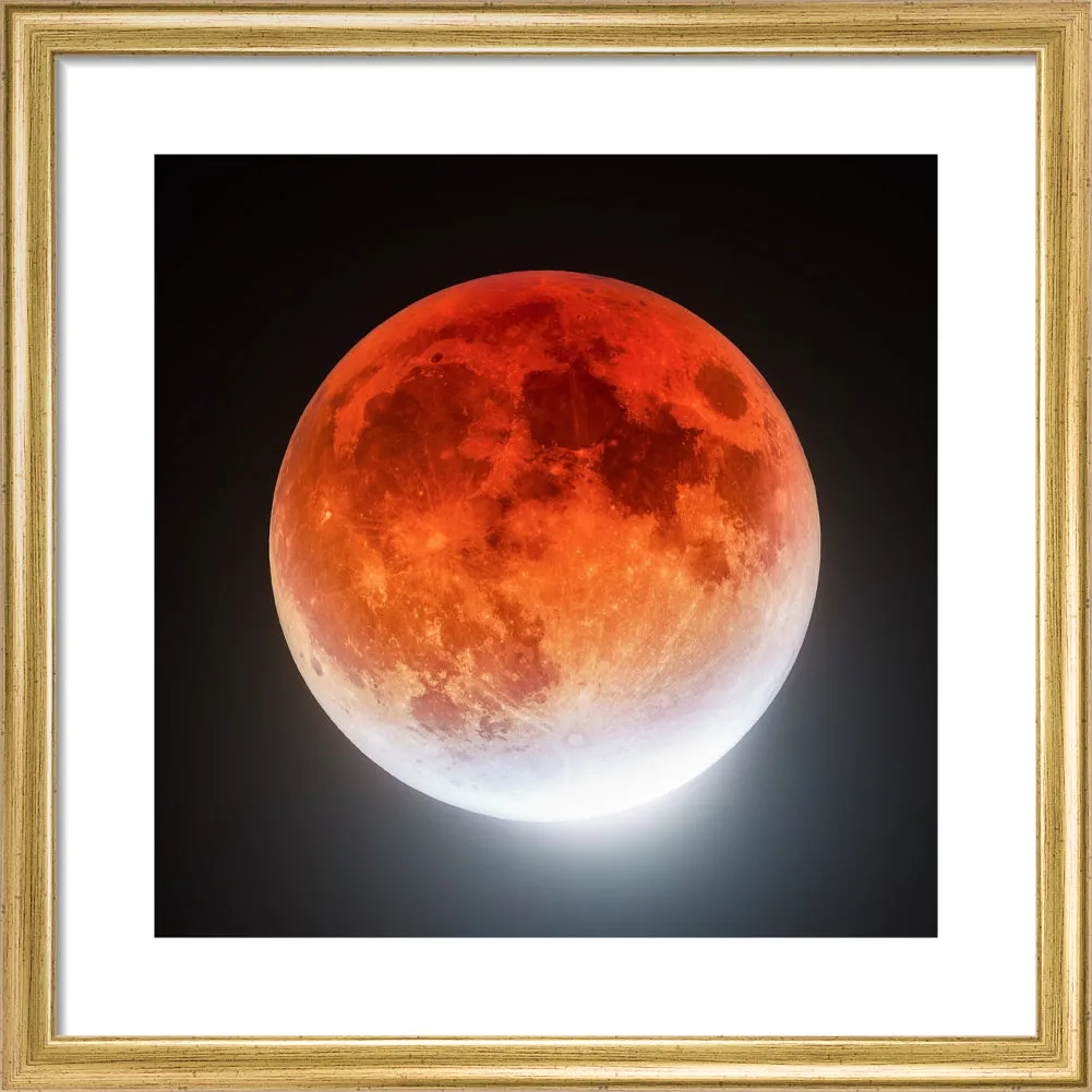 An eclipse from a thousand sunsets (Custom Print)