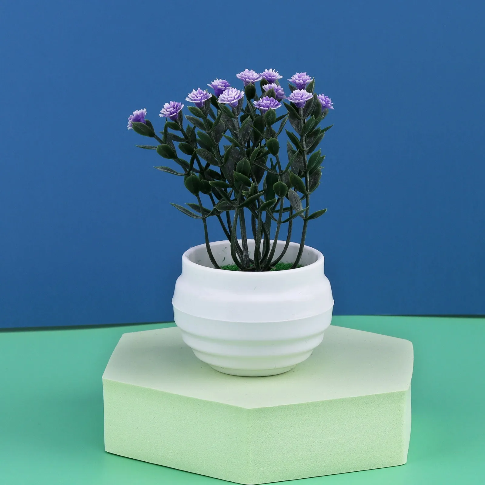 Artificial Mini Bonsai Tree Pot Flower Simulated Tree Decor Plant Fake Flower Potted Ornament For Home Room Garden Decoration