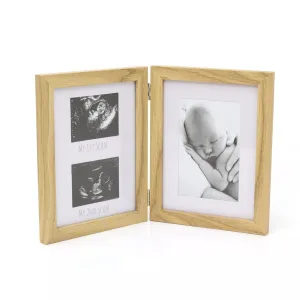 Baby Wooden 3 Aperture Photo Frame