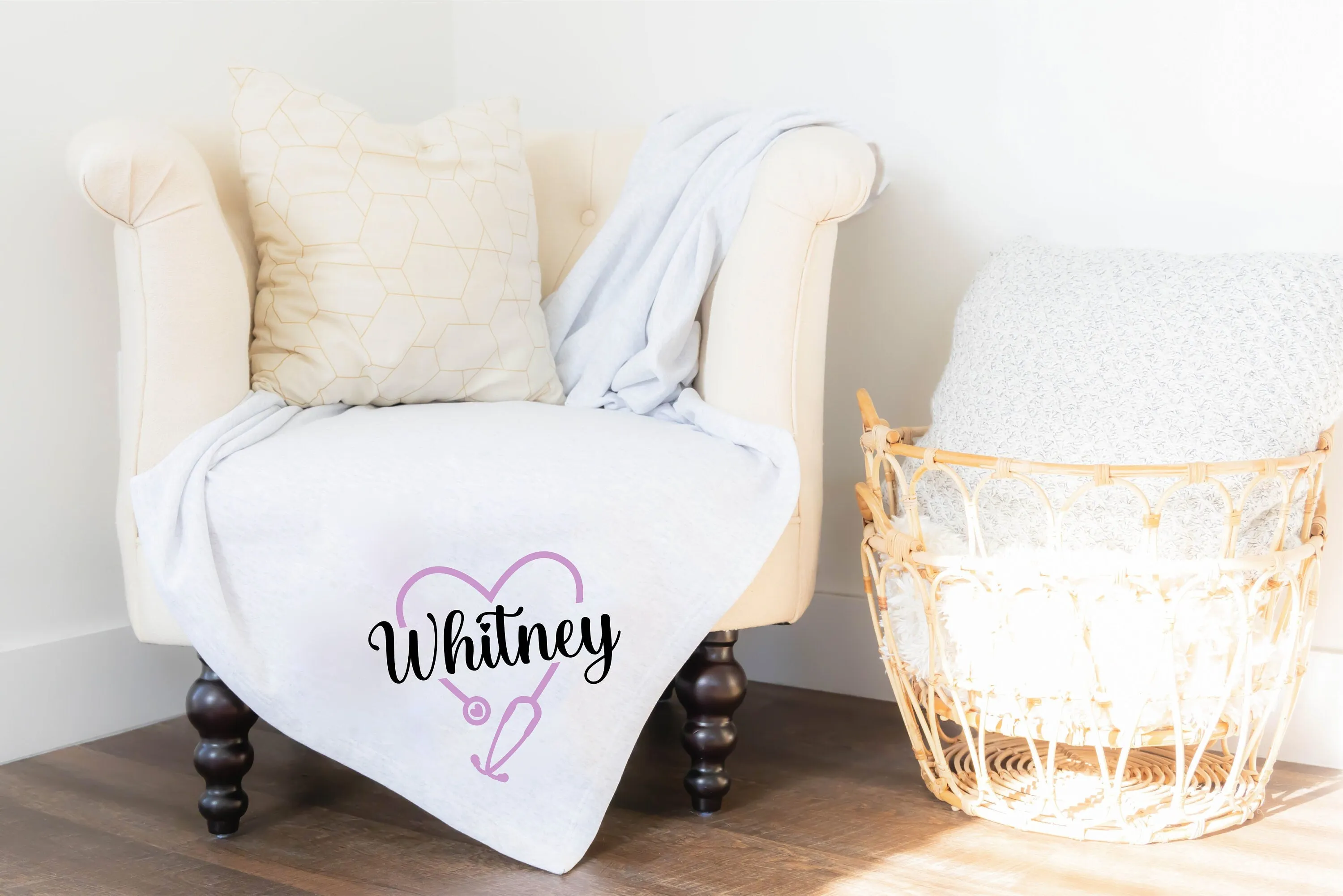 Blanket for Nurses Customized Nurse Gifts