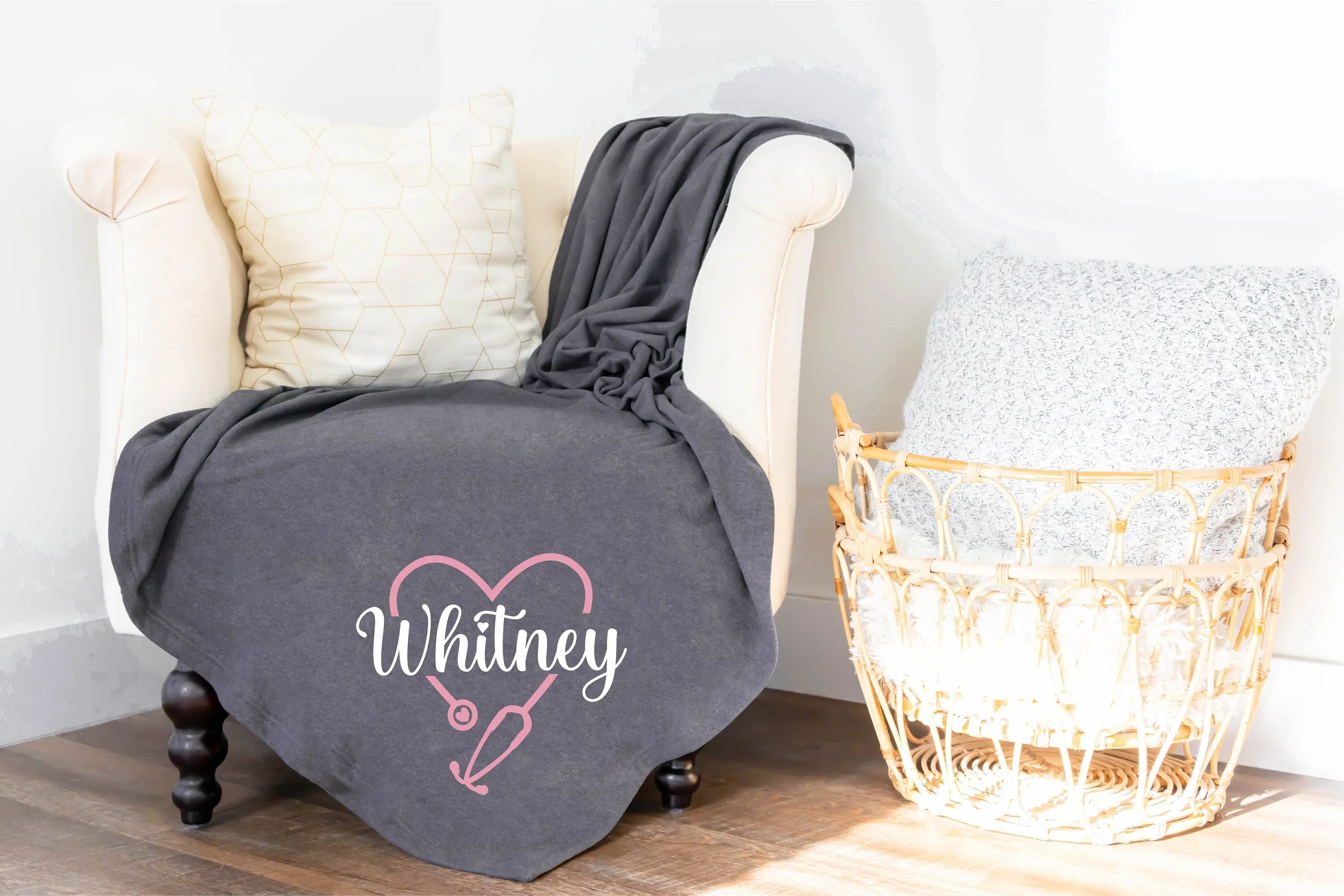 Blanket for Nurses Customized Nurse Gifts