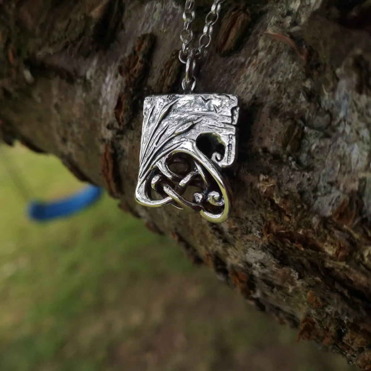 Bog Book Small Page Pendant