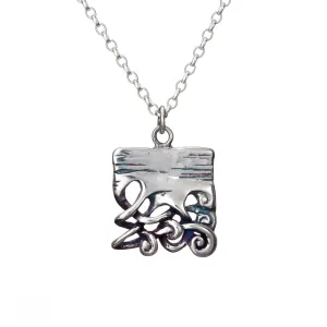 Bog Book Small Page Pendant