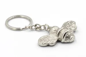 Brass Bee Keyring