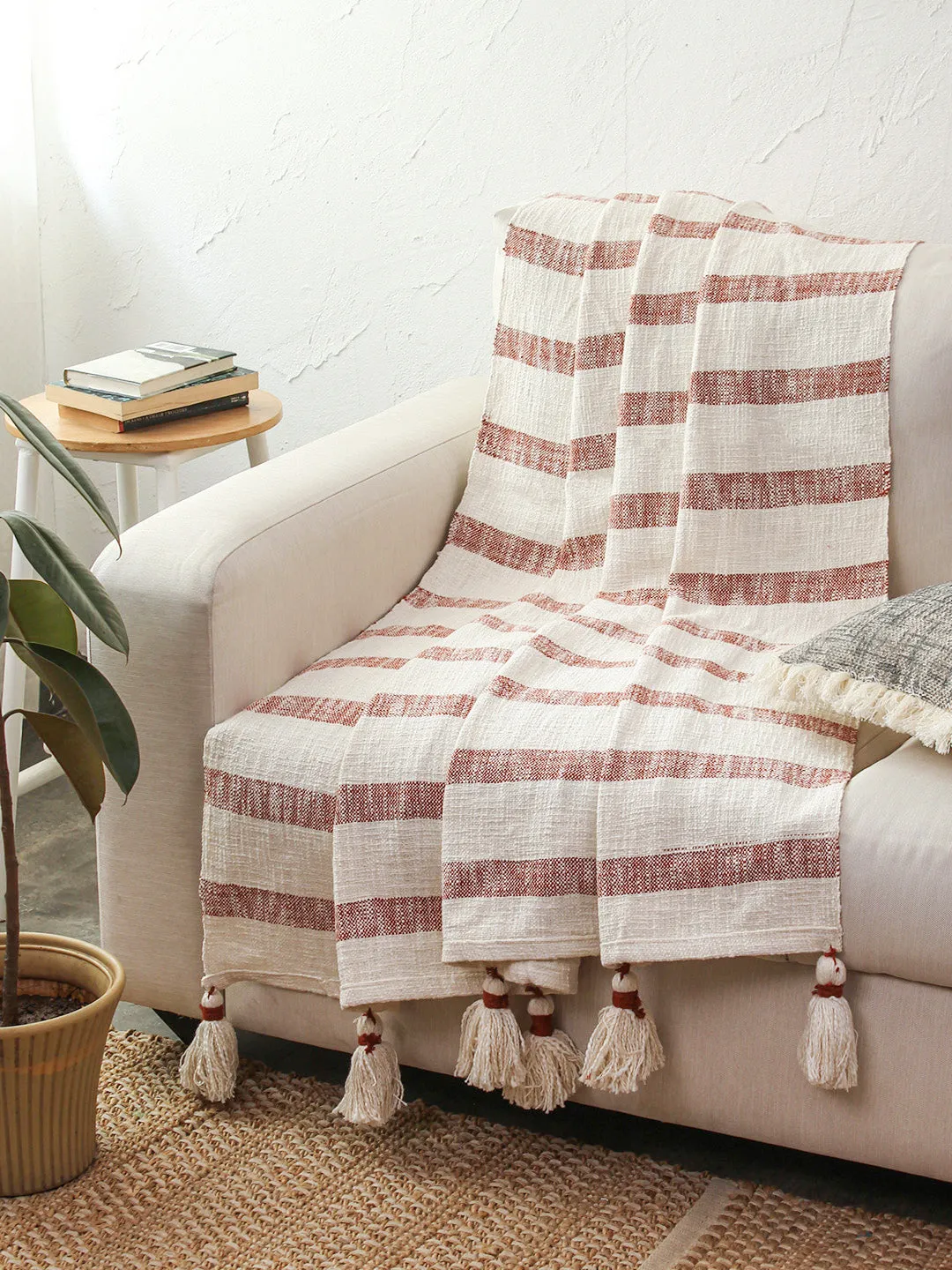 Bunai Throw Gift Set (Rust)