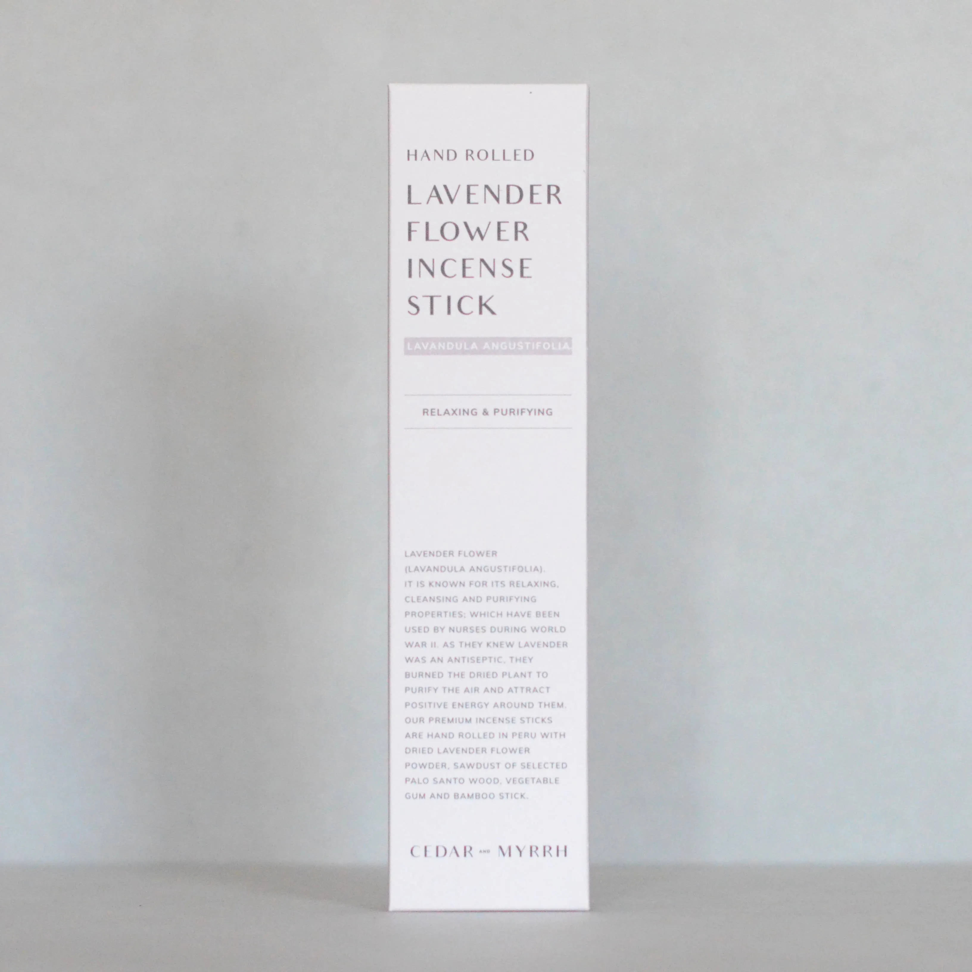Burning Ritual Lavender Flower Incense Stick