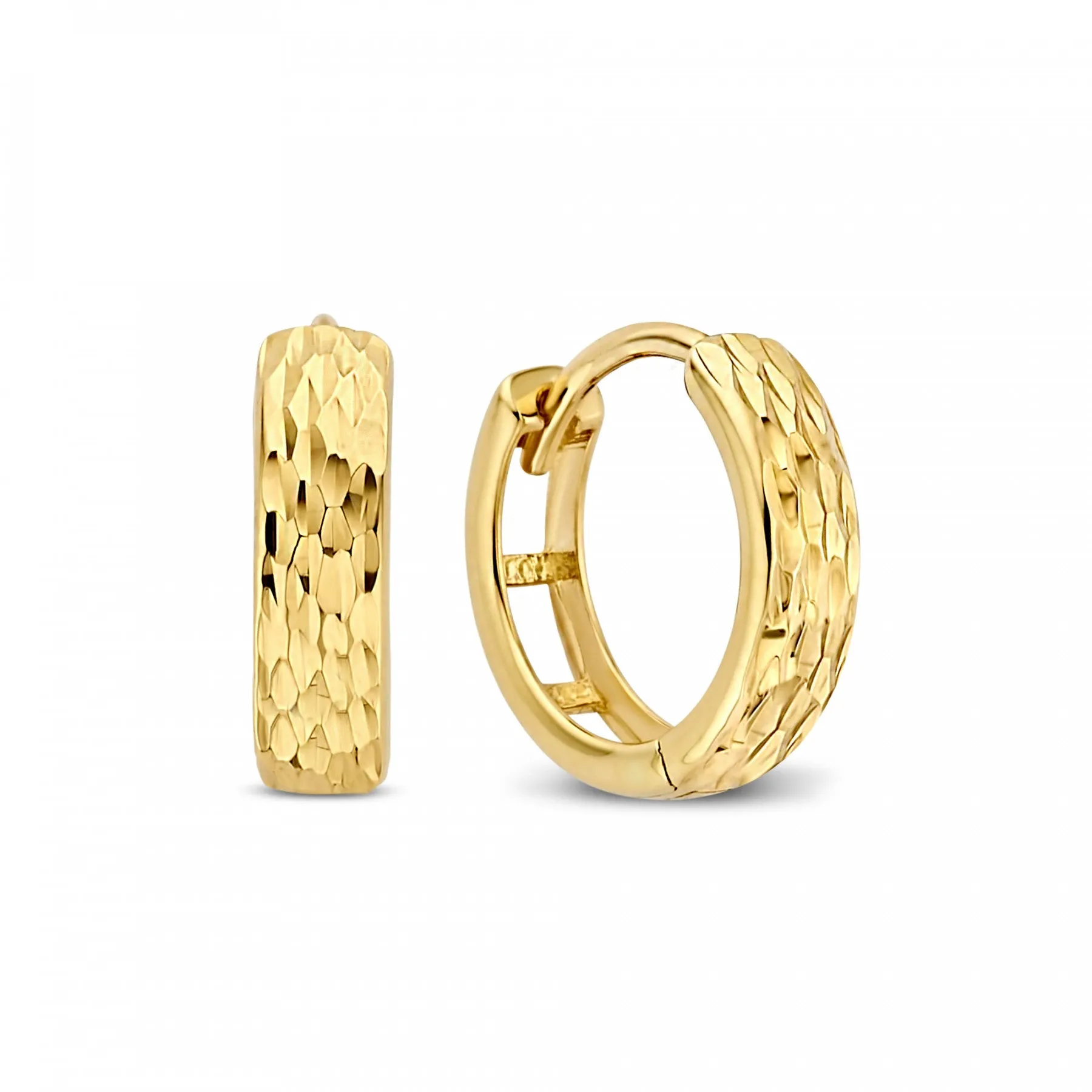 Cadeau d'Isabel 14 karat gold earrings set