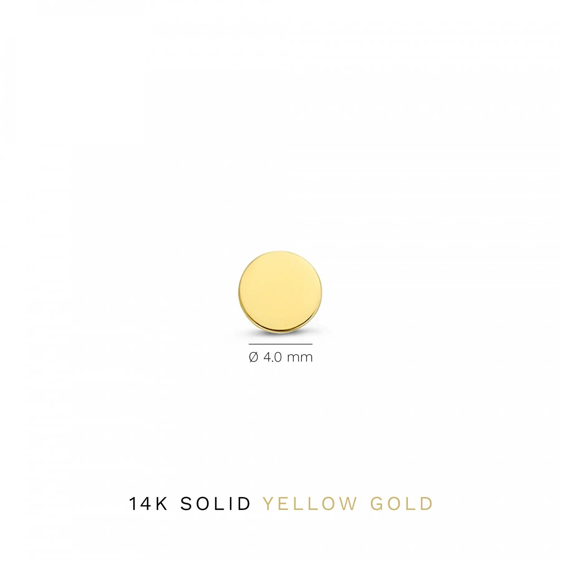 Cadeau d'Isabel 14 karat gold earrings set