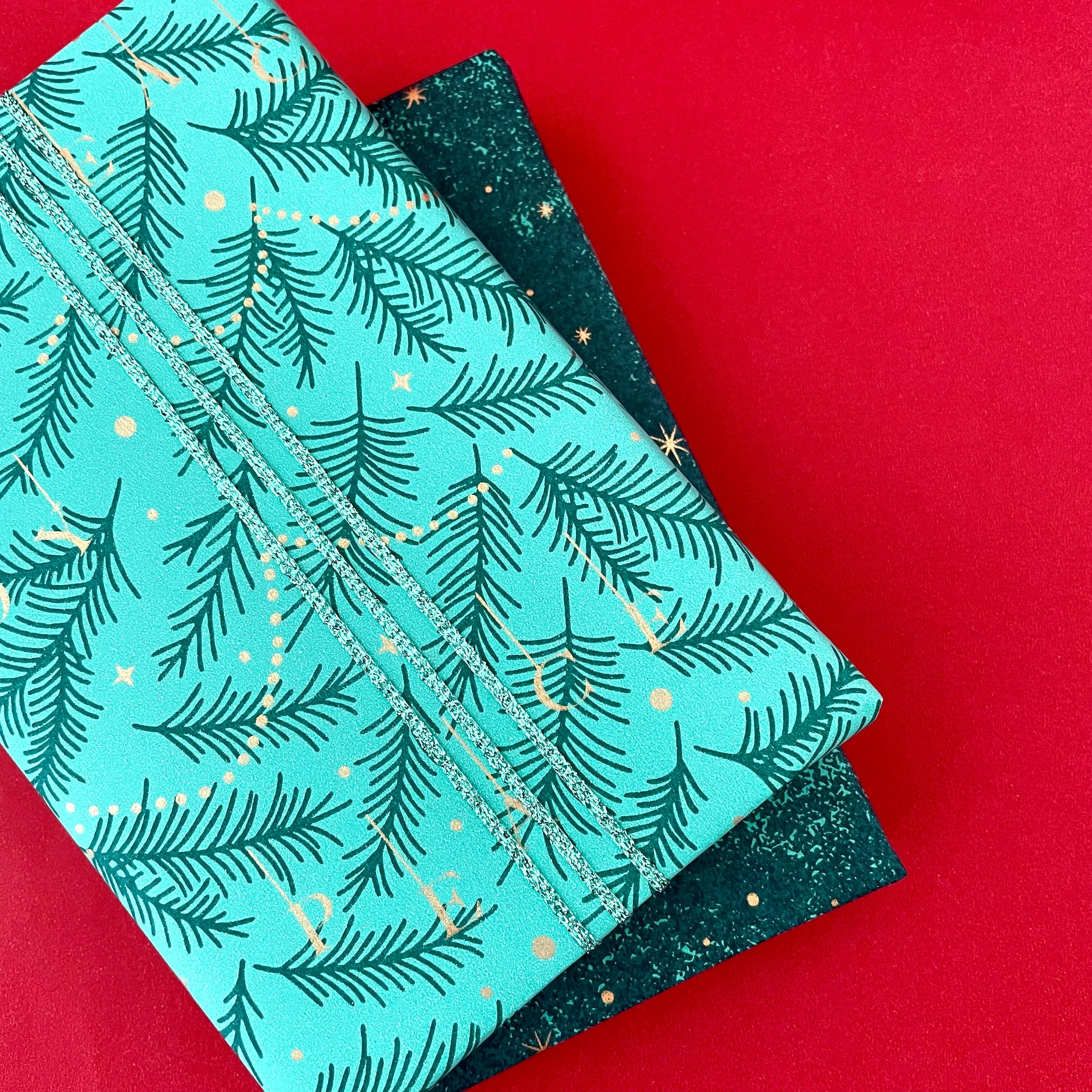 Christmas Tree Lights - Evergreen/Gold