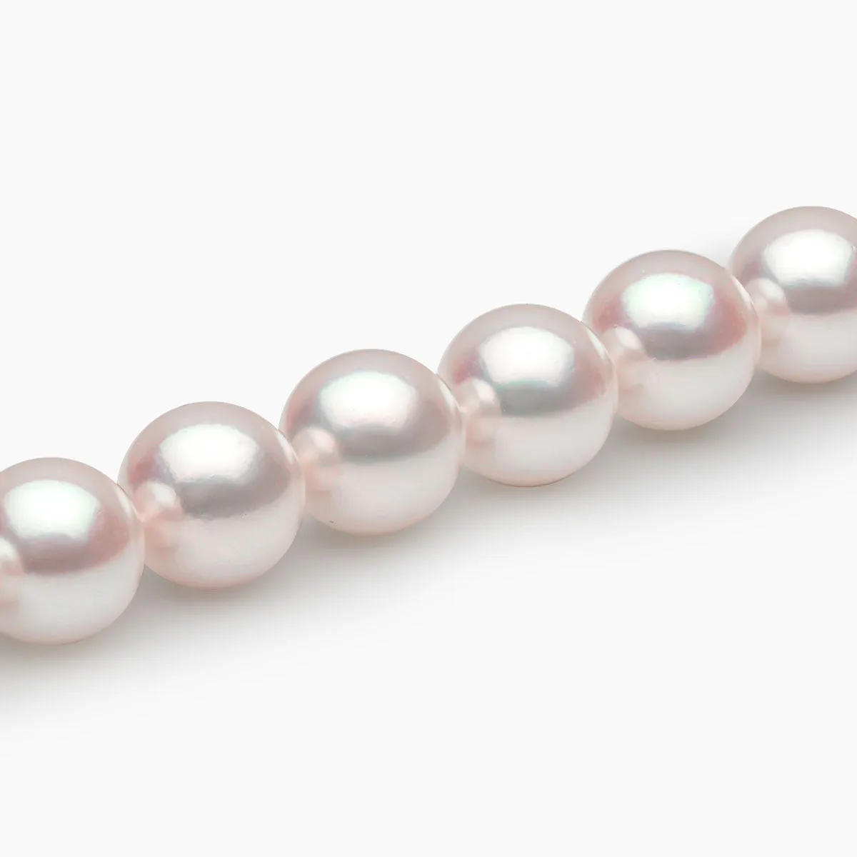 Classic 18K Gold AAA Akoya Pearl Necklace