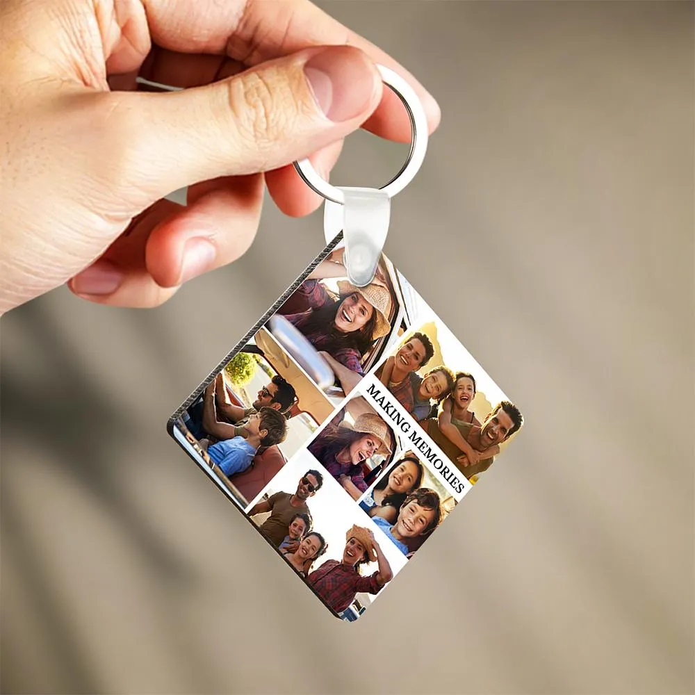 Custom Keychains Personalized Photo Keychain Perfect Unique Gift