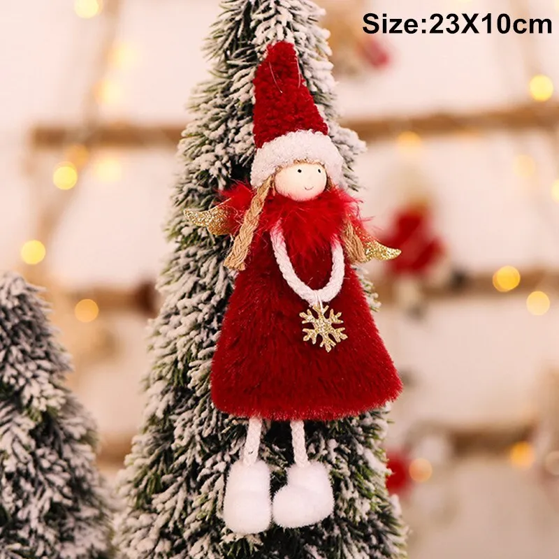 Decoration  Christmas Angel Pendants Christmas Tree Decorations New Year Xmas Gifts  Christmas Ornaments