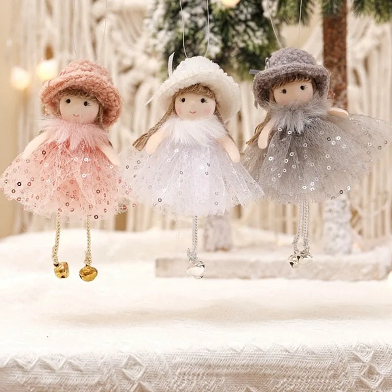 Decoration  Christmas Angel Pendants Christmas Tree Decorations New Year Xmas Gifts  Christmas Ornaments
