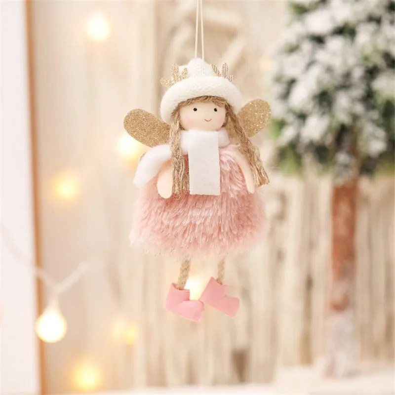 Decoration  Christmas Angel Pendants Christmas Tree Decorations New Year Xmas Gifts  Christmas Ornaments