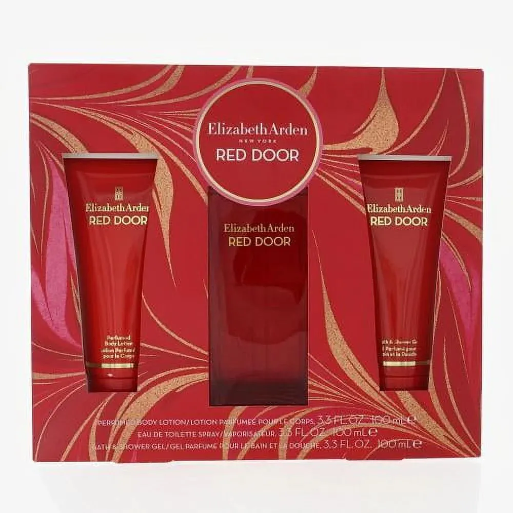 Elizabeth Arden Red Door 100ml EDP 3pc Female Gift Set