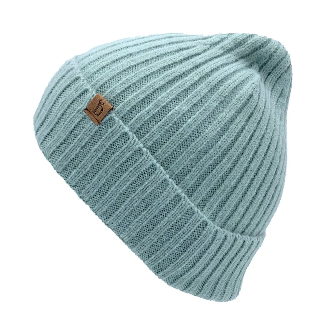 Empire Cove Womens Winter Solid Ribbed Knit Cuff Beanie Hat Soft Warm