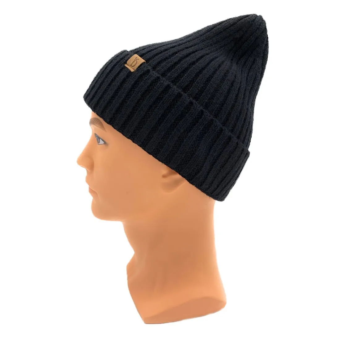 Empire Cove Womens Winter Solid Ribbed Knit Cuff Beanie Hat Soft Warm