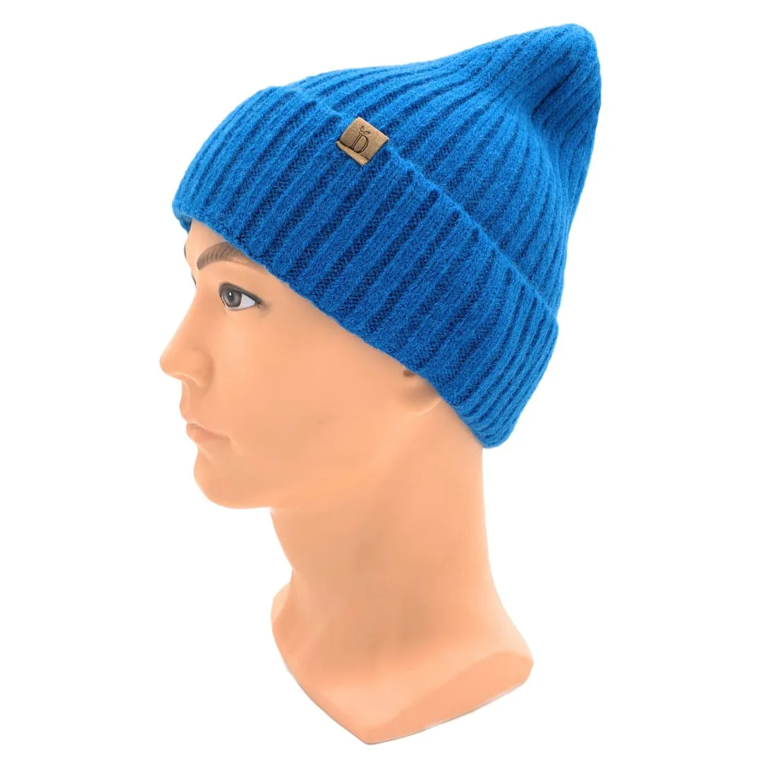 Empire Cove Womens Winter Solid Ribbed Knit Cuff Beanie Hat Soft Warm