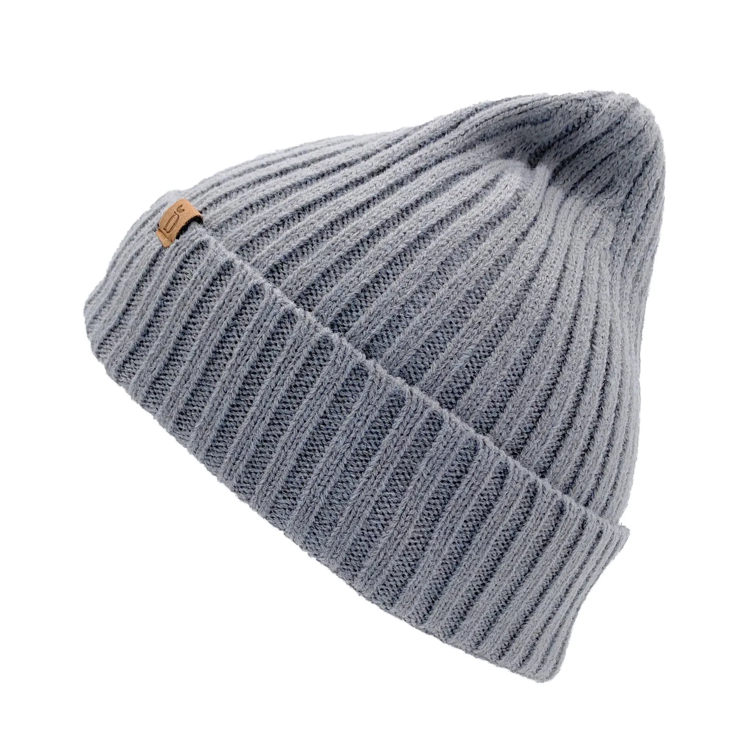 Empire Cove Womens Winter Solid Ribbed Knit Cuff Beanie Hat Soft Warm
