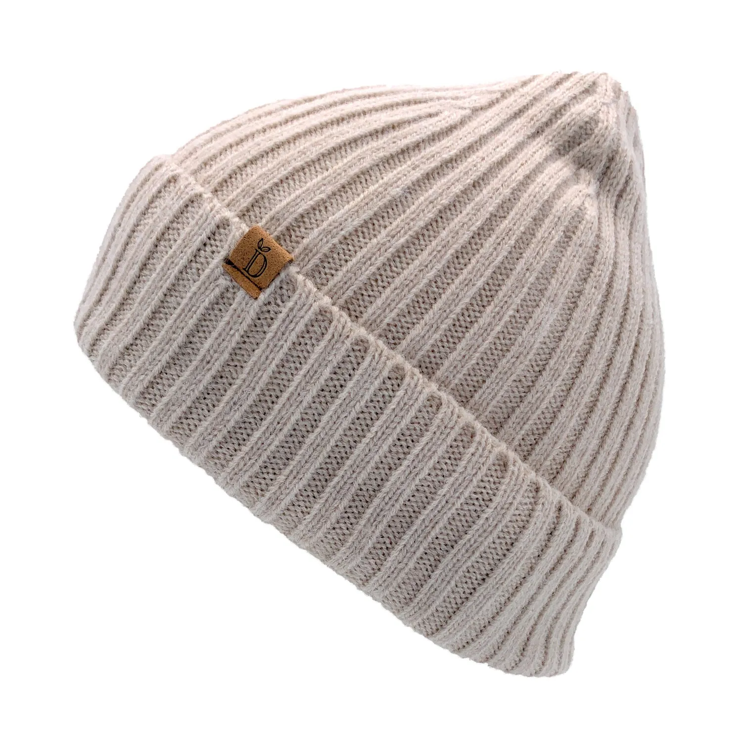 Empire Cove Womens Winter Solid Ribbed Knit Cuff Beanie Hat Soft Warm