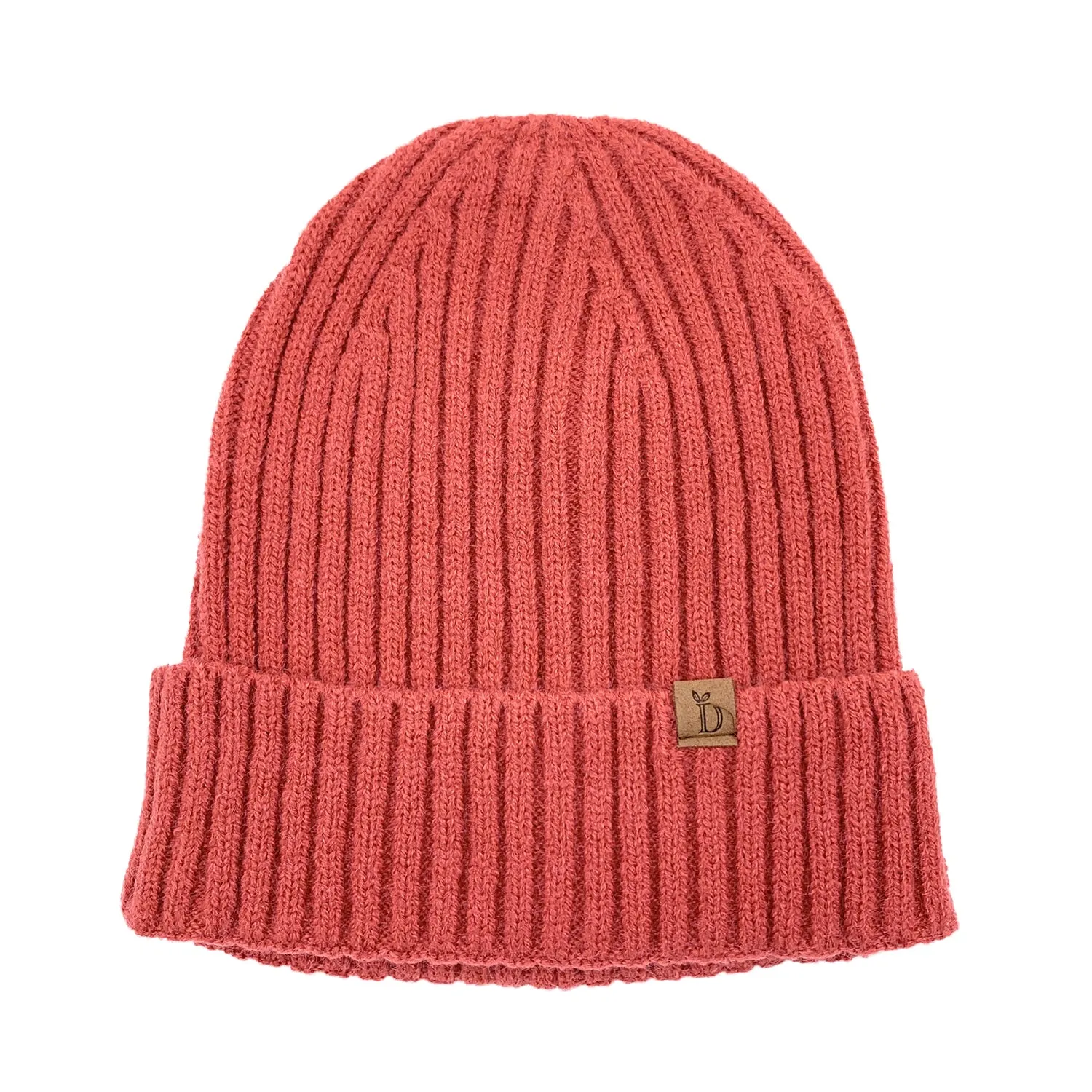 Empire Cove Womens Winter Solid Ribbed Knit Cuff Beanie Hat Soft Warm