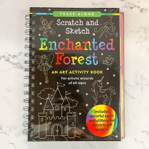 Enchanted Forest Scratch and Sketch