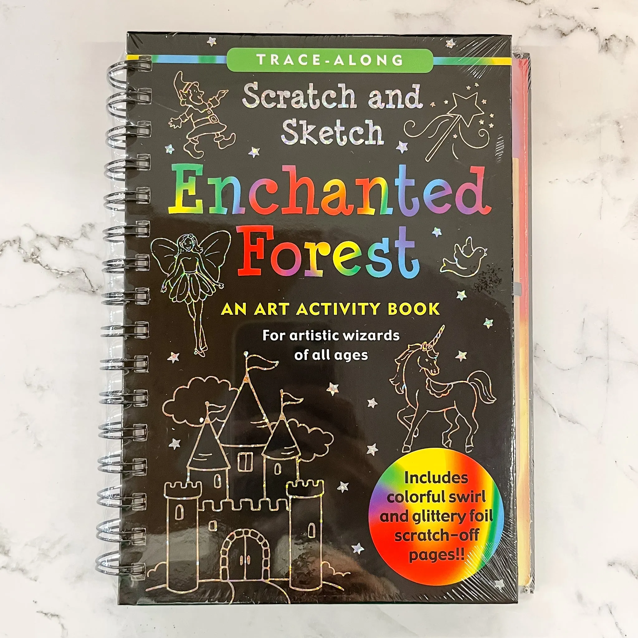 Enchanted Forest Scratch and Sketch