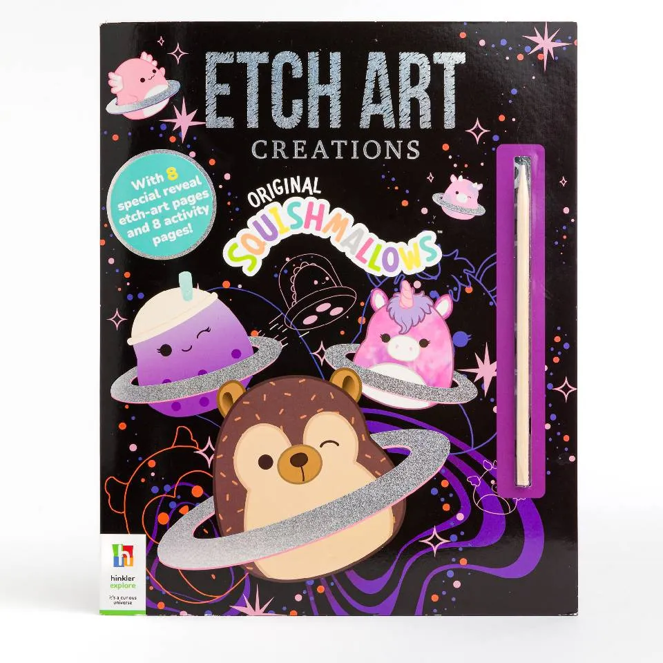 Etch Art Creations Book: Original Squishmallows