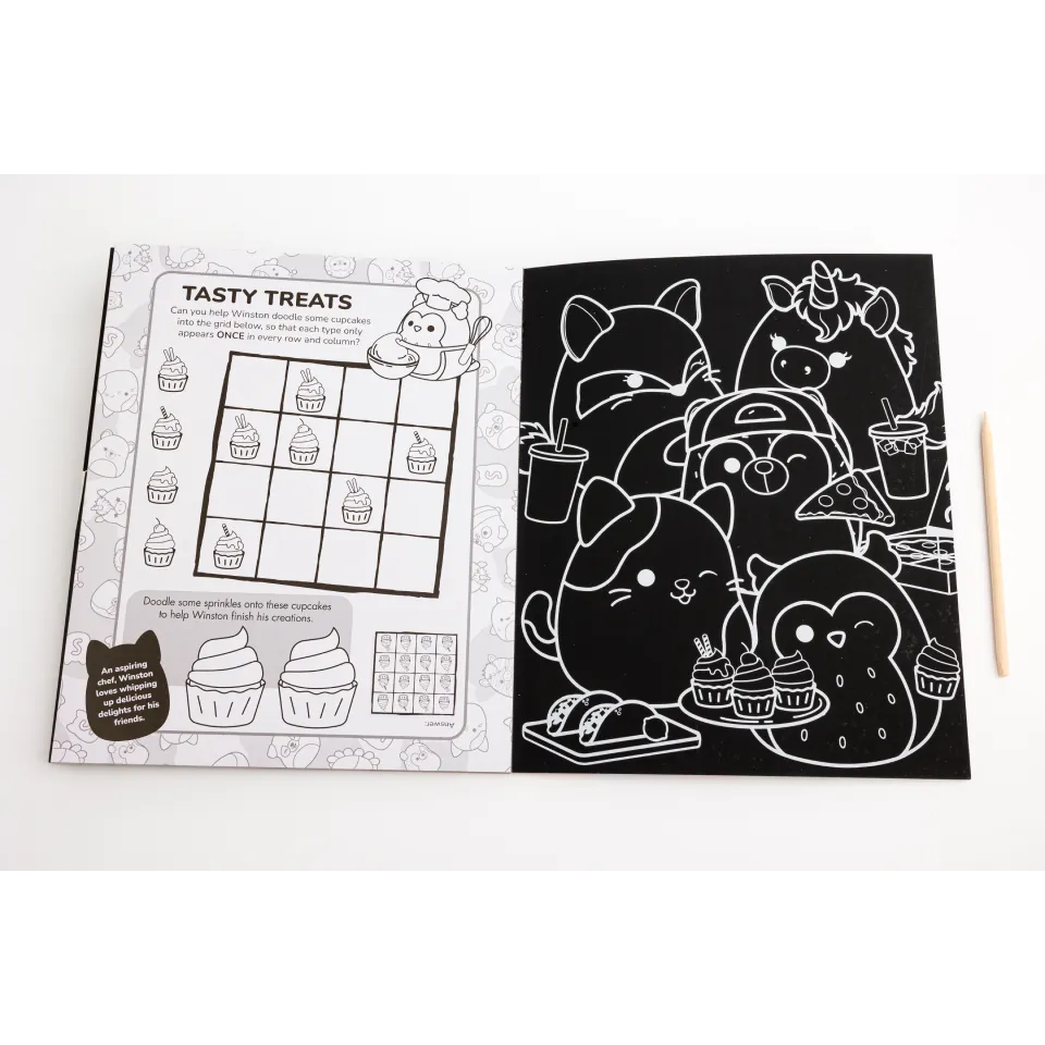 Etch Art Creations Book: Original Squishmallows
