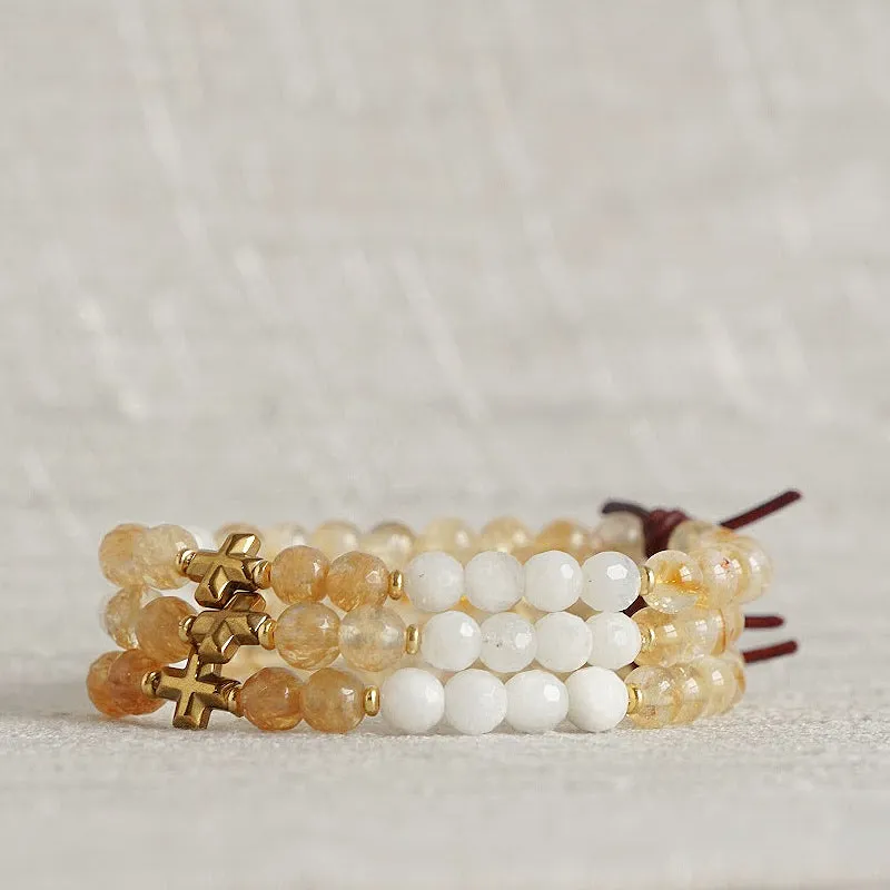 Faith Over Fear Bracelet - Gold | A Mini Meaningful Bracelet