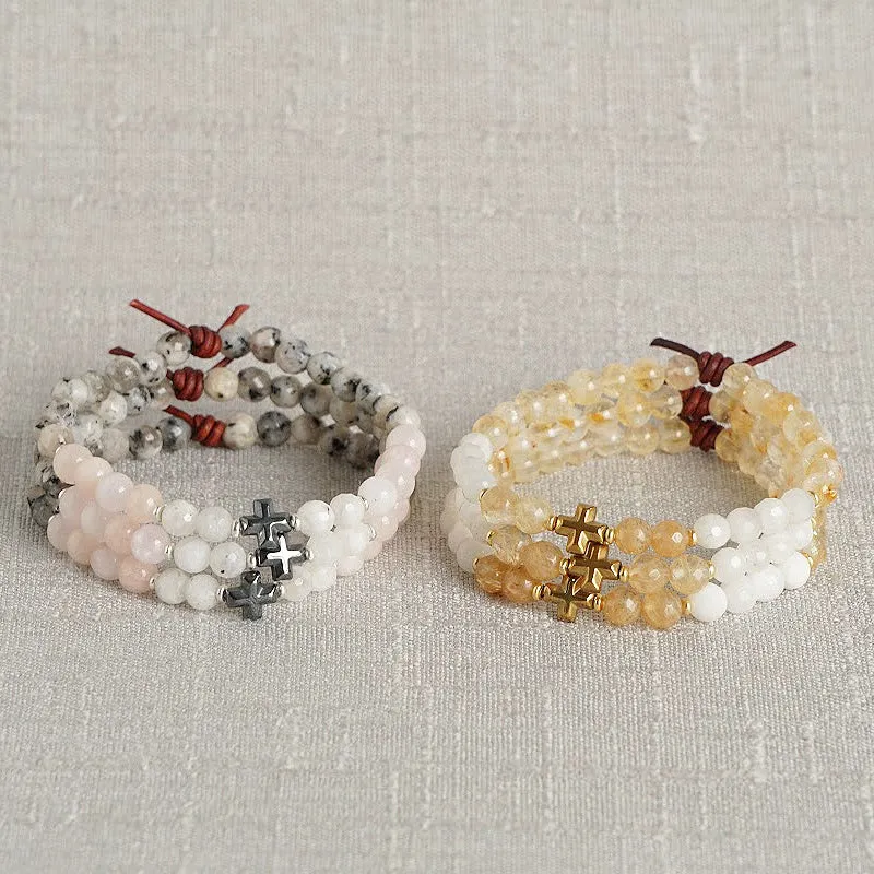 Faith Over Fear Bracelet - Gold | A Mini Meaningful Bracelet
