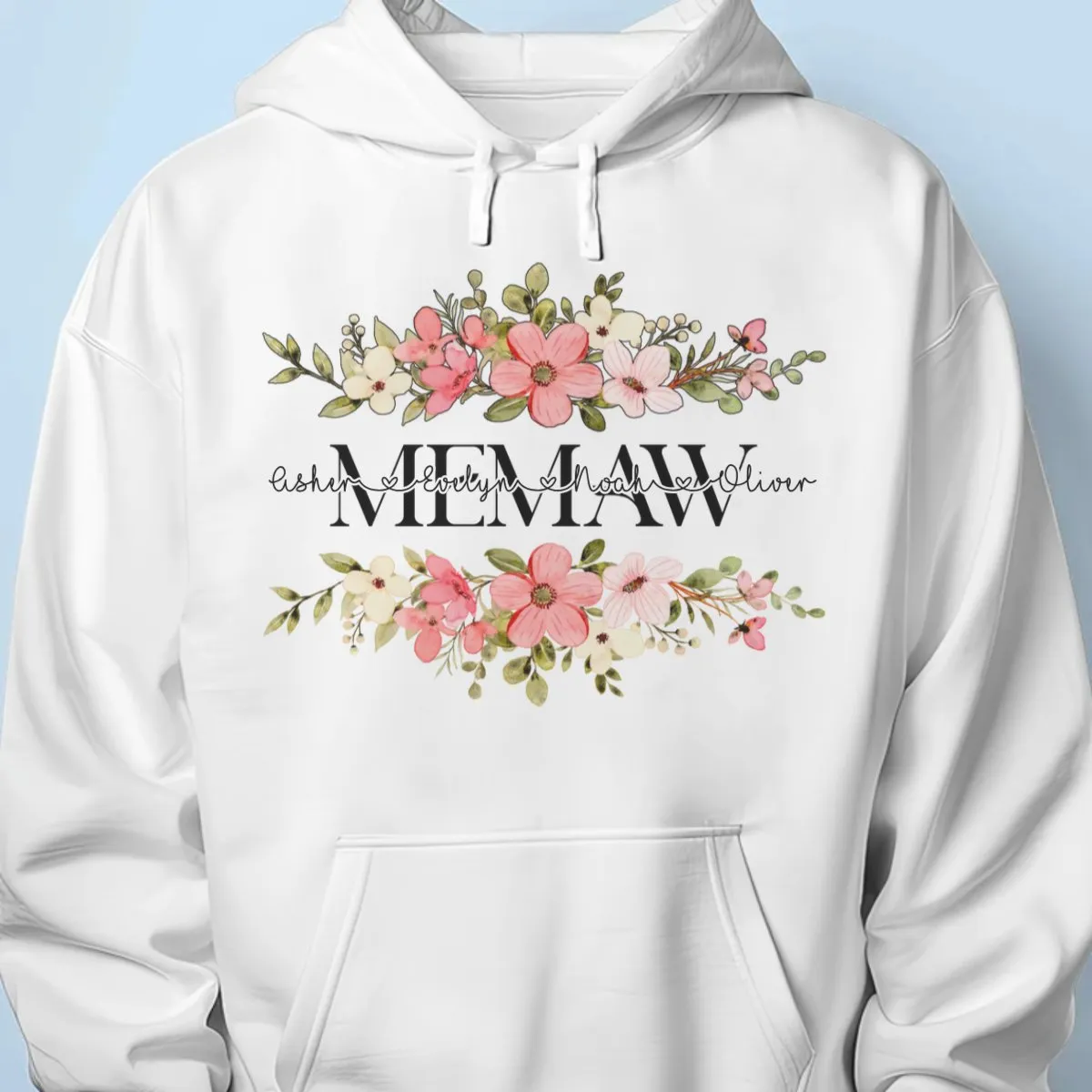 Family - We Are Born Of Love, Love Is Our Grandma - Personalized Unisex T-shirt, Hoodie, Sweatshirt