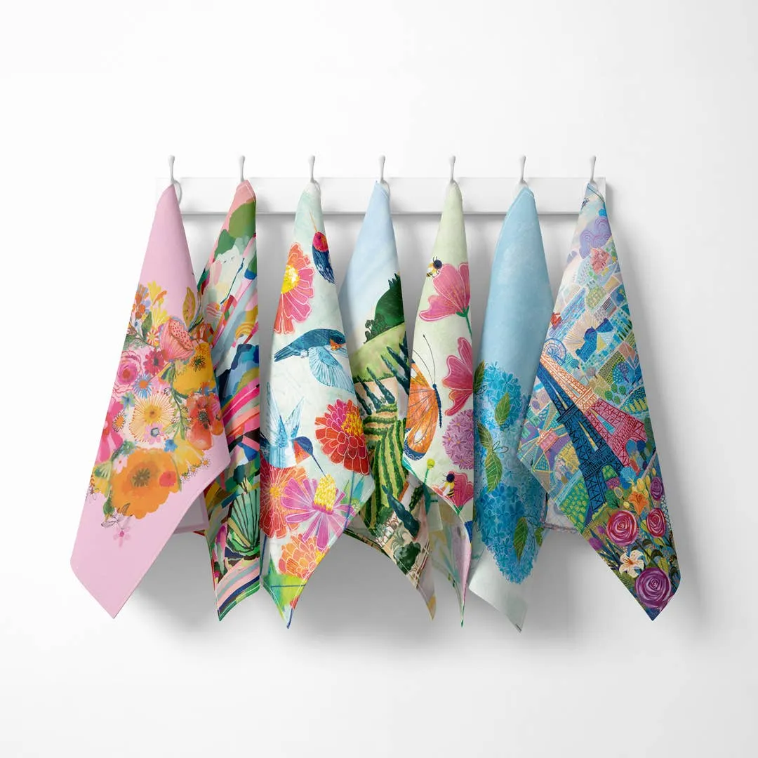 Floral Blush Kitchen Towel