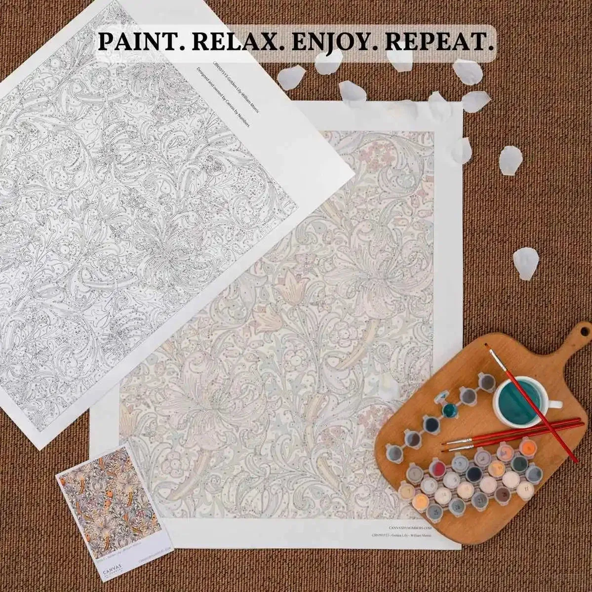 Getting Busy - Paint by Numbers
