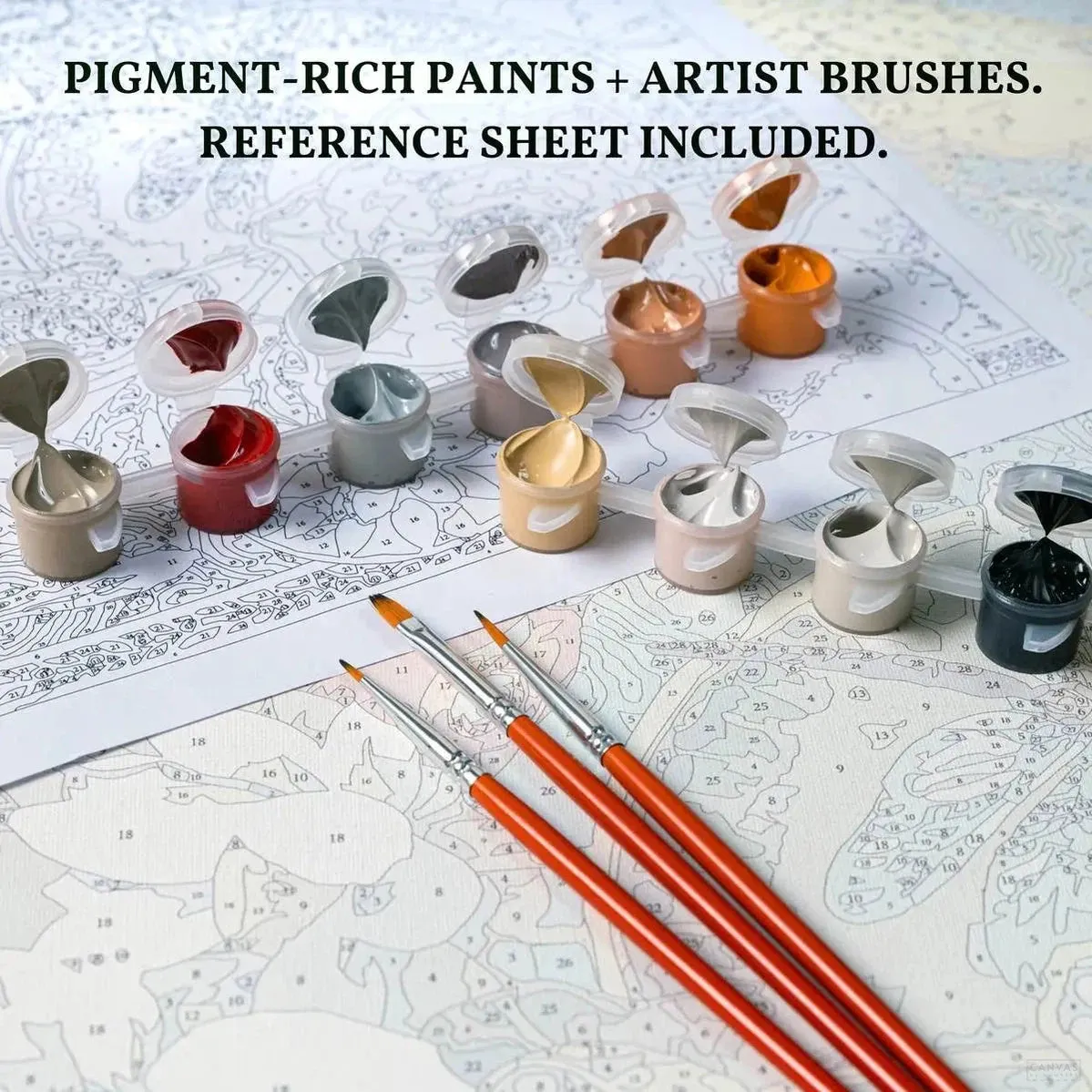 Getting Busy - Paint by Numbers