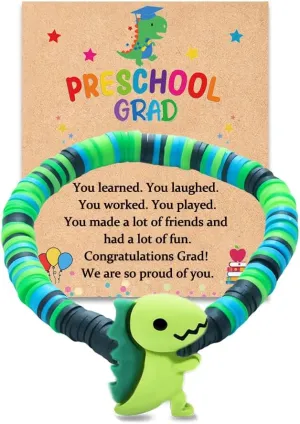 Graduation Bracelets, Preschool Kindergarten Graduation Gifts for Her Him