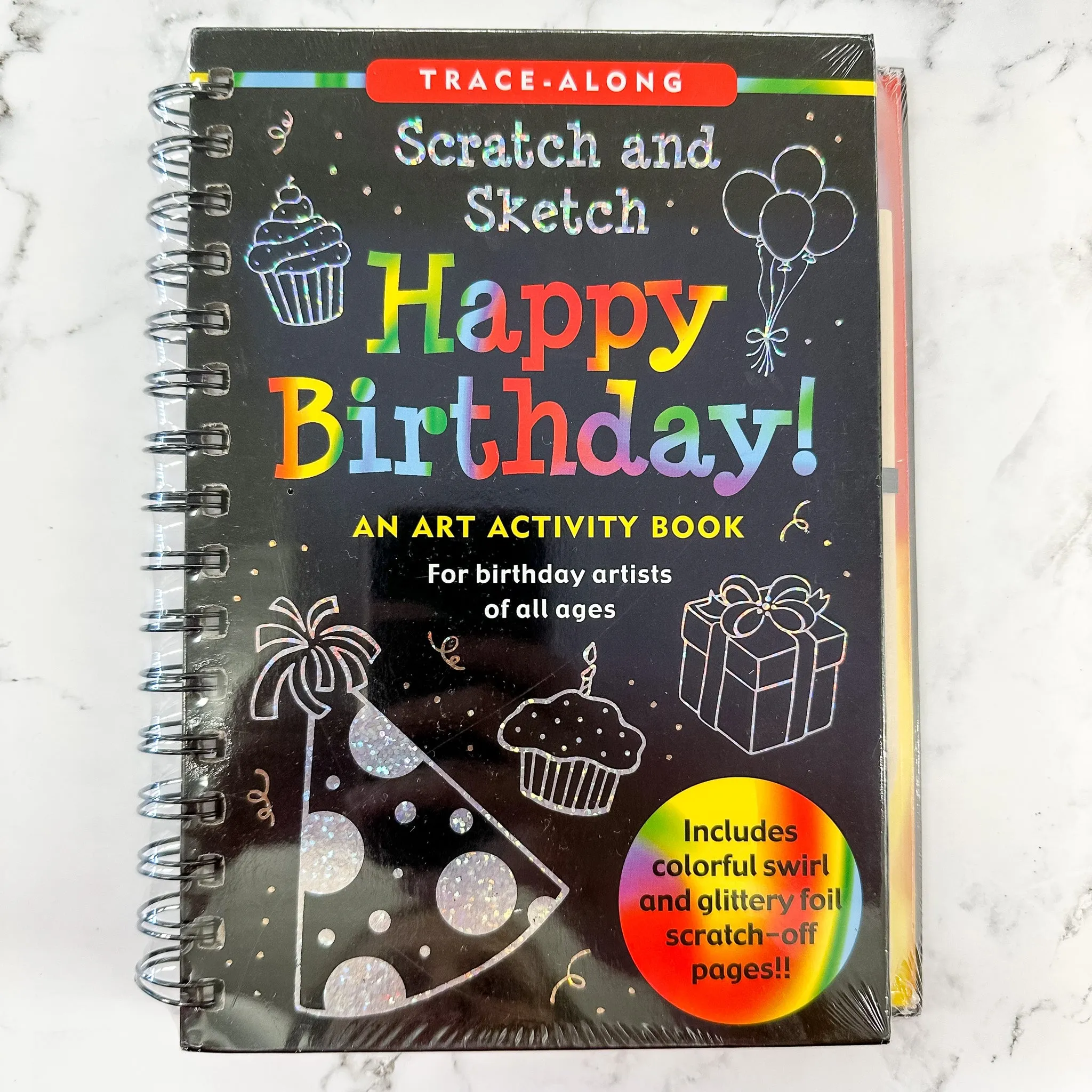 Happy Birthday Scratch and Sketch