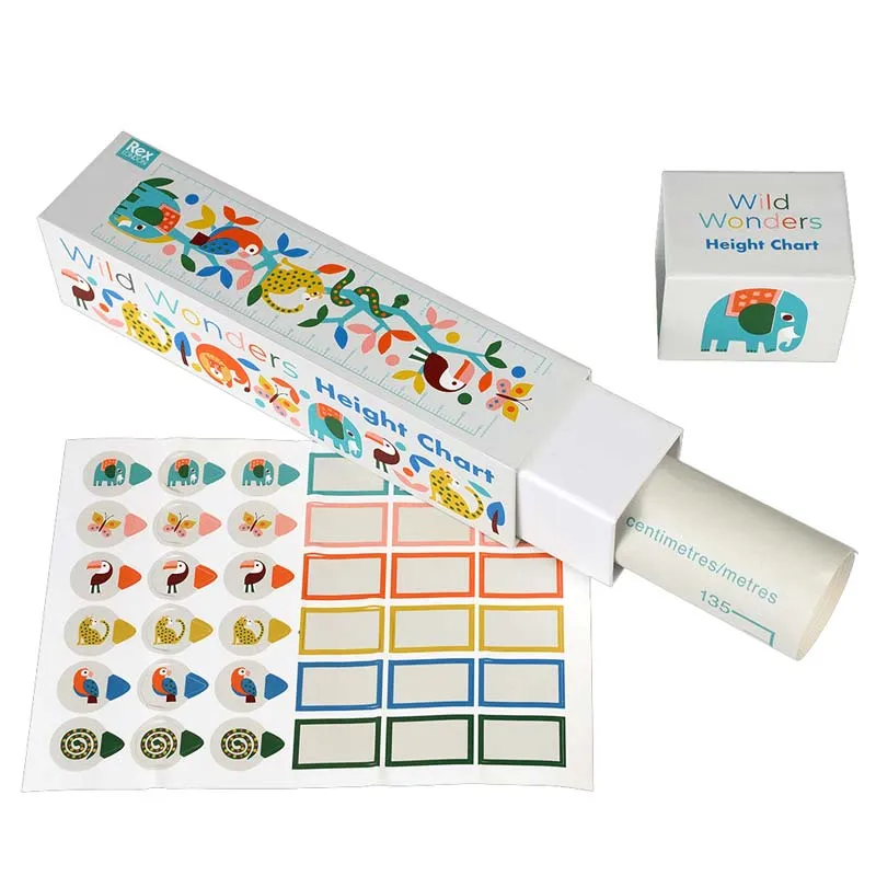 Height Chart – Wild Wonders