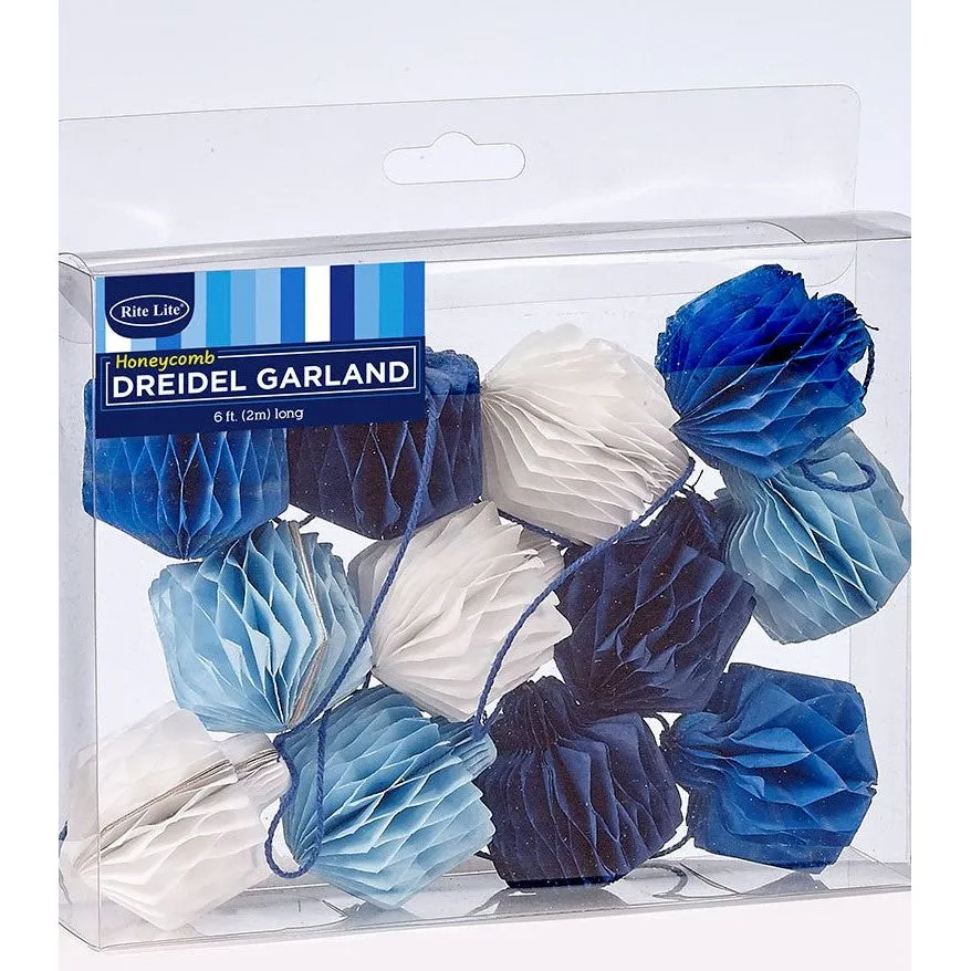 Honeycomb Dreidel Banner - Celebrate. Decorate. Elevate!