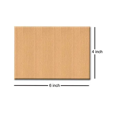 Incredible Gifts India Personalized Engraved Wooden Frame Birthday Gifts (6x4 Inches, Wood)